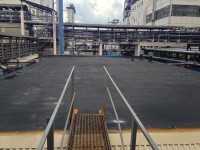 Теплоизоляция и гидроизоляция кровли завода